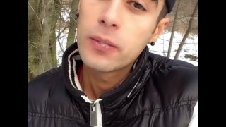 Cum play on tongue and swallowing load from cruiser