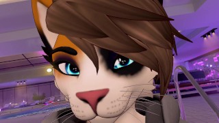 "Making out at a party 5 with your feline friend" [ NSFW ASMR VRChat Roleplay ] [Furry RP]