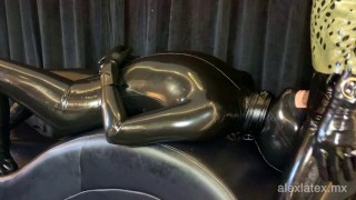 Used for pleasure T2, she loves sucking dick - Alex Latex