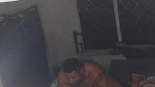 I got caught masturbating and fingering my pussy by my roommate and get fucked in multiple positions