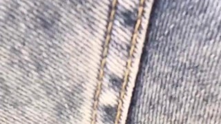 Twink wet fart in jeans