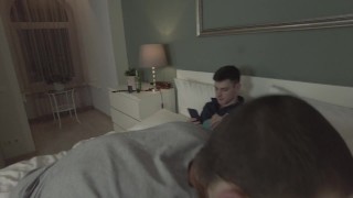 Grown man fucks two cute twinks at the party - 535