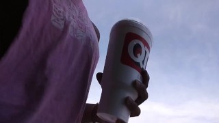 freeballing while going to the store 2