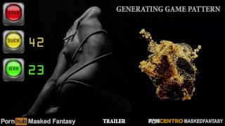 Red Green Light Jerk Off Challenge - 20 minutes Suck and Jerk Edition - Try not to cum TRAILER