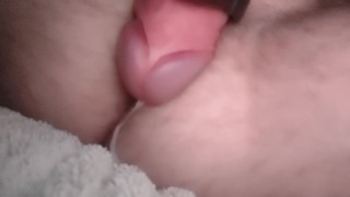 Cumming on my own ass