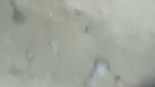 Rica paja en el patio