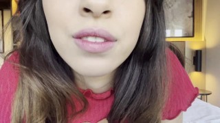 JULIE OLIVER- guiando punheta e falando putaria