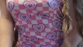 girl masturbating in front of the camera