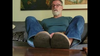 under the spell of Master's feet