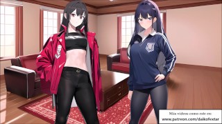 Reto para masturbarse. Fantasía en la universidad, JOI en español.