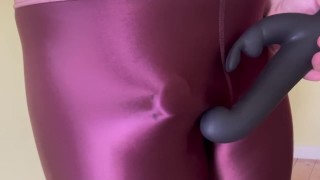 spandex cum in girlfriends tights