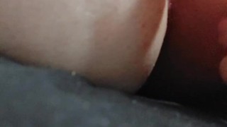 Forbidden pleasure with my little anal stimulator