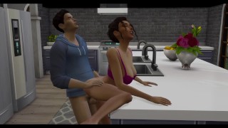 Cheating with maid SIMS 4 - Slutty Sims