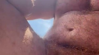 Thick Dick Bodybuilder After Shooting a Big Load OnlyfansBeefBeast Wes Norton Musclebear Outdoors