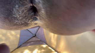 First time bbc for girl next door Fuck outdoors on the hot tub