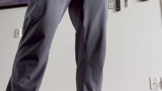 Pissing my pants just for fun