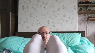 Being a slut in sissy lingerie