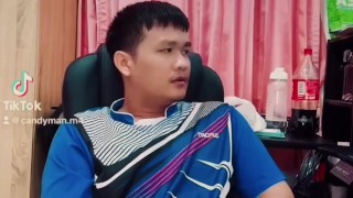 Thaiboy show cock in tiktok