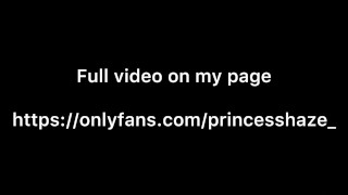 Ebony girl Almost Caught Squirting Outside