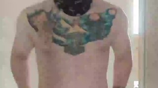 Striptease in Sexy Underwear for a Fan