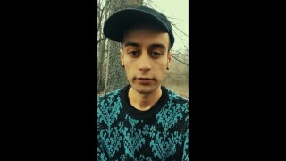 Twink want to swallow cum after blowjob but accidentally spits it