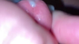 Helping hand for a friend - Slow Motion Cum