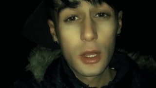 Swallowing your cum and licking condom you fucked me with POV