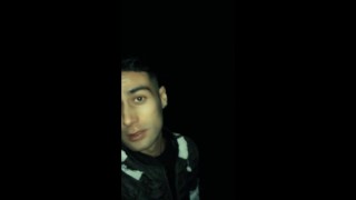 Cum walk ( till face absorbs facial cumshot ) night version public