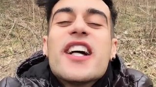 You cum in my mouth and I will play with your cum POV