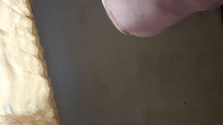 Red dragon dildo up my ass