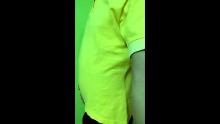 Pregnant twink - I am talking about pregnancy with you ! - belly fetish