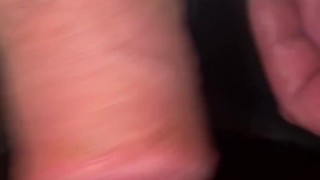 He likes my cock, so I make him cum on it 😈