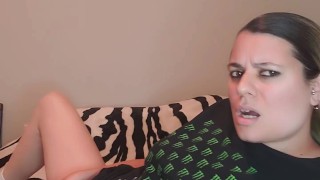 Finger Fucking While Roommate is Home