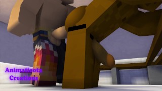 A Quick Fuck Before The Boxing Match feat Fiery Minecraft Gay Sex Mod