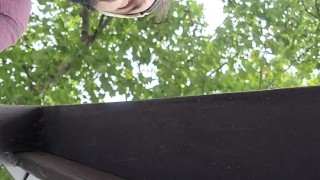 Smoking a Newport 100