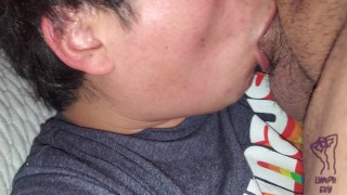 Daddy uses Disabled Boy for Pleasure