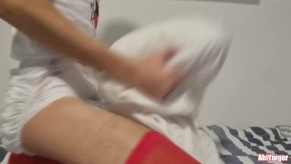ABDL Diaper Boy Fucking A Pillow!