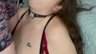 BBW with big tits sucks cock for an explosive facial 🧖‍♀️