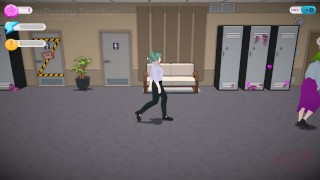 Perversión en el pasillo - SuperPantsu Tentikun