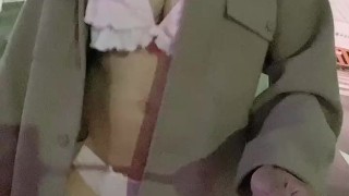 深夜徘徊しながらチラチラしてみた（変態散歩）