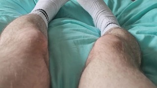 Just feet and socks , foot fetish sock fetish