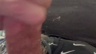 WFH Jack off at my desk pt. 3 cum on my boxers