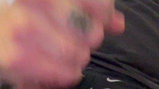 WFH Jack off at my desk pt. 3 cum on my boxers