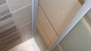Cum in my shower 1