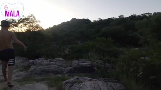 SEXO EN LA NATURALEZA. Rubia argentina me chupa la verga outdoor. SAN MARCOS SIERRAS. Cordoba