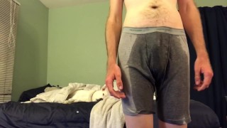 I piss my undies in my room and on a pile of my cholthes