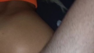 She loves it when I put my big white cock in her