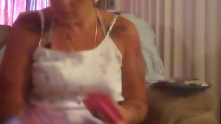 Filming Up My Own Skirt and Flashing My Boobies (LOL)