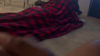 Jerking while straight homie 