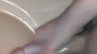 Video of bro jerking 10 inch cock I snuck from his phone shhh